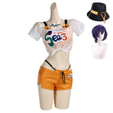 NEATMOA Zenless Zone Zero Belle Tales of Midsummer Dreams Cosplay Summer Skies Costume for Halloween party Photoshoot
